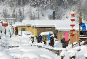 Spring Festival in Snow Town